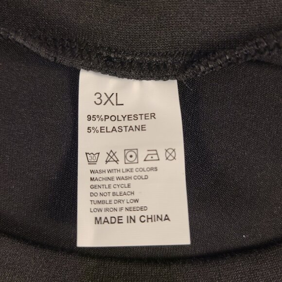 Men's-Women's Pajamas long sleeve shirt and pants 3XL Black & Pink New - Picture 11 of 11